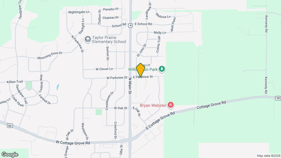 204A E Parkview St Mapa y Detalles de la Ubicación