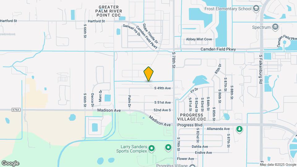 7340 Spring Snowflake Ave Map and Location Details