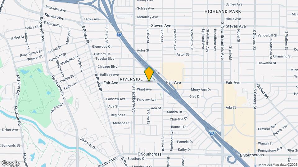 402 Fair Ave Map and Location Details