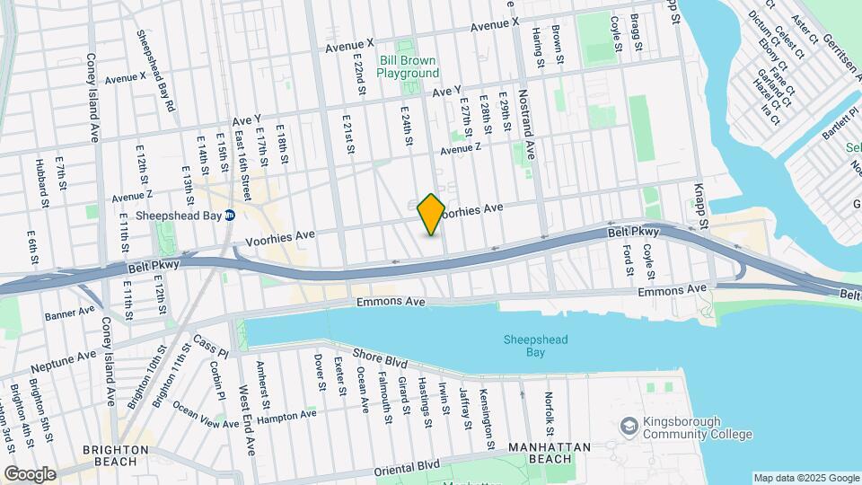 4750 Bedford Ave Mapa y Detalles de la Ubicación