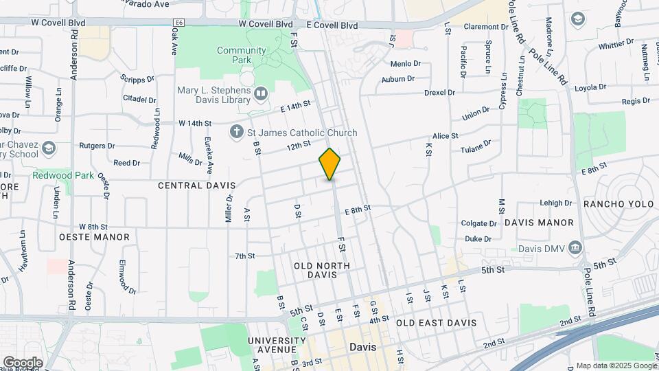 639 9th St Map and Location Details