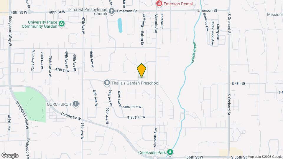 4713 61st Ave W Map and Location Details