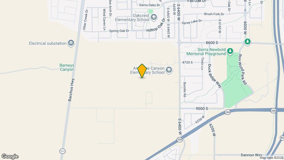 8827 Solitude Pass Way Map and Location Details