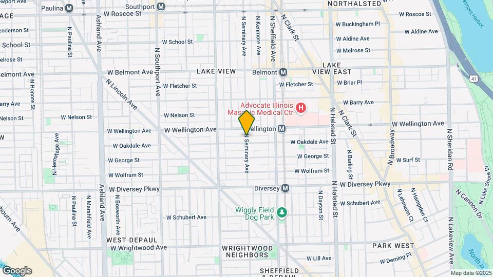 2954 N Seminary Ave Mapa y Detalles de la Ubicación
