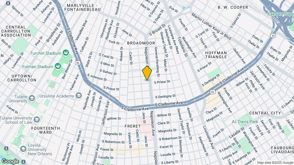 3300 Napoleon Ave Map and Location Details