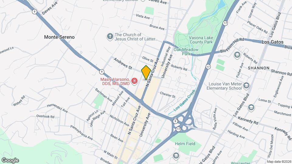 465 N Santa Cruz Ave Map and Location Details