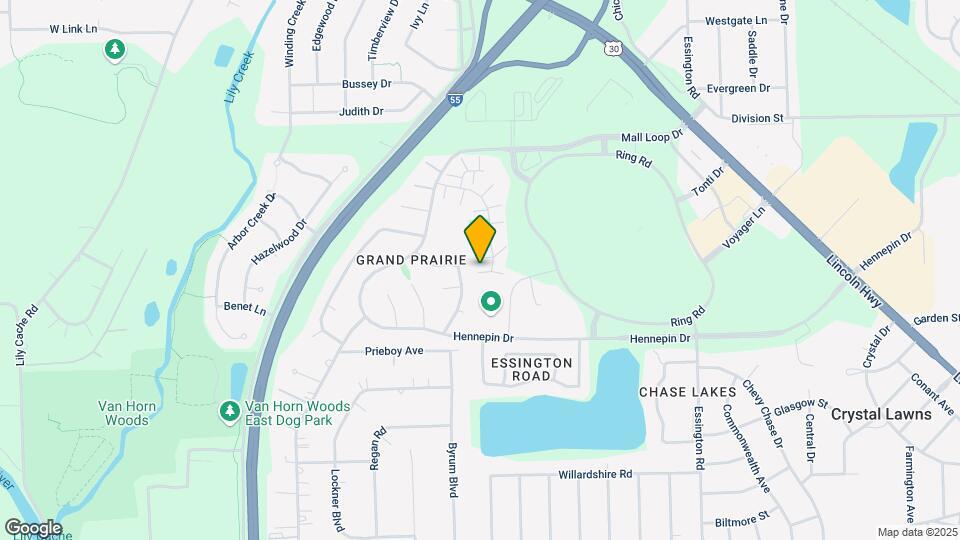 2917 Woodside Dr Map and Location Details