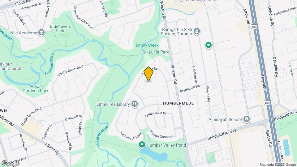 39 Franson Crescent Map and Location Details