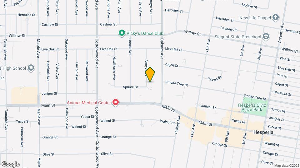 9811 Arroyo Ave Map and Location Details
