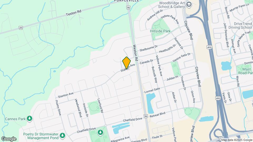 47 Stanton Ave Map and Location Details