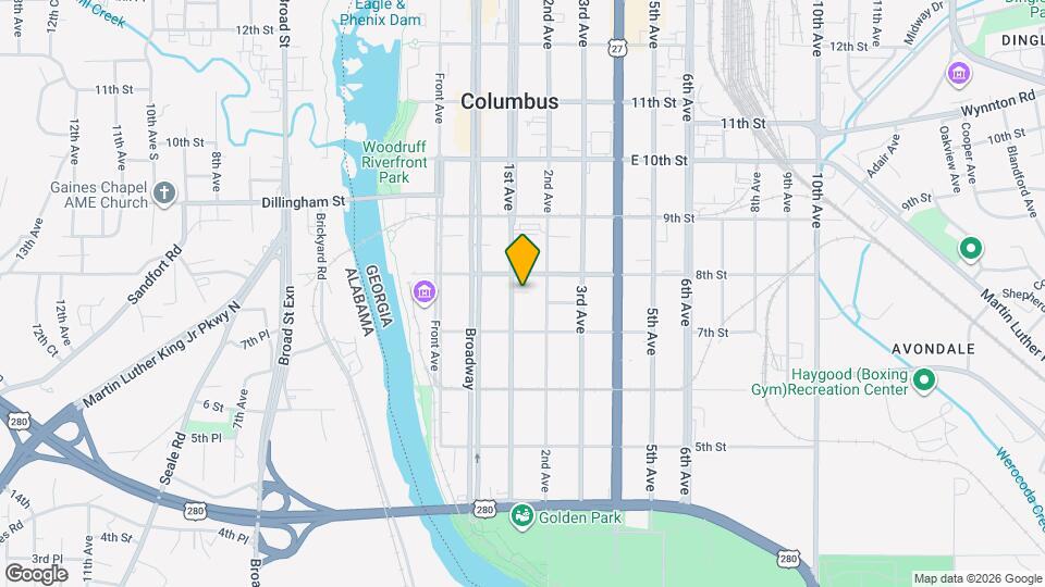 730 1st Ave Map and Location Details
