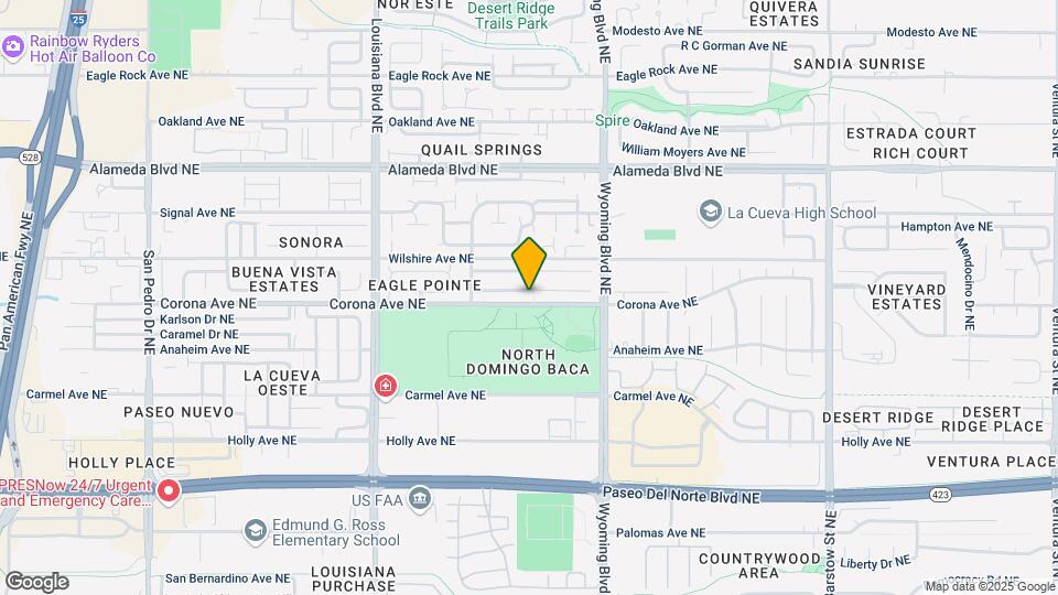 7324 Peregrine Rd NE Mapa y Detalles de la Ubicación