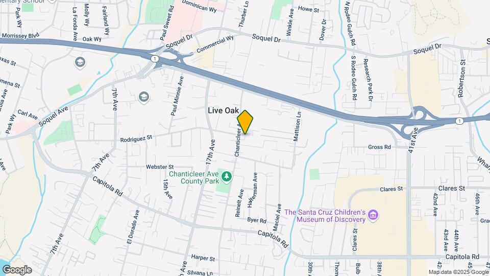 2190 Chanticleer Ave Mapa y Detalles de la Ubicación