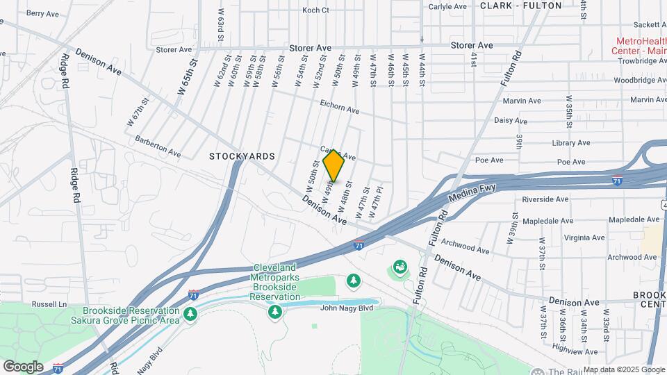 3609 W 49th St Map and Location Details