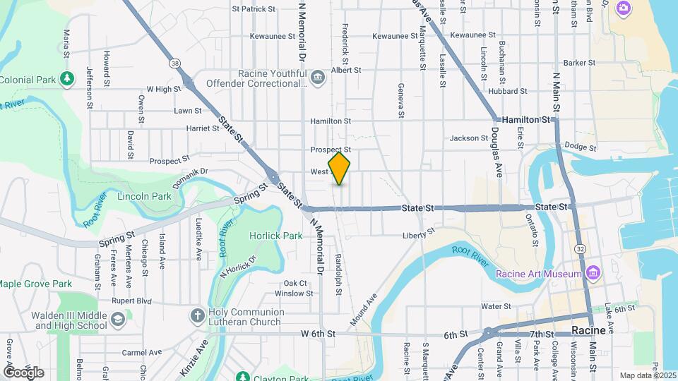 928 Garfield St Map and Location Details