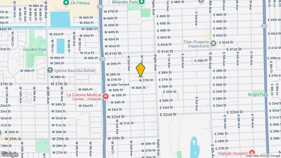 115 W 37th St Map and Location Details