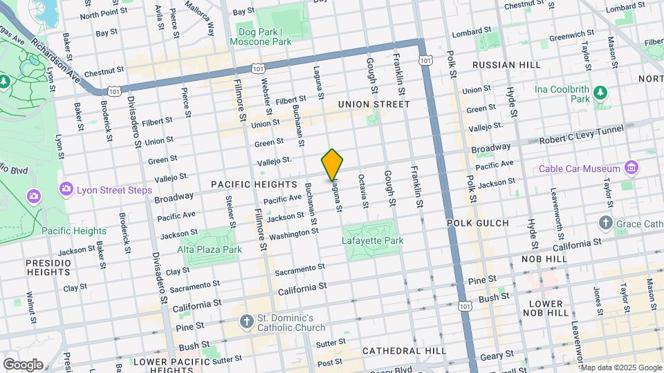 2100 Pacific Ave Mapa y Detalles de la Ubicación