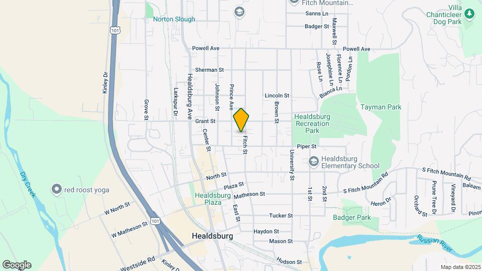 517 Fitch St Map and Location Details
