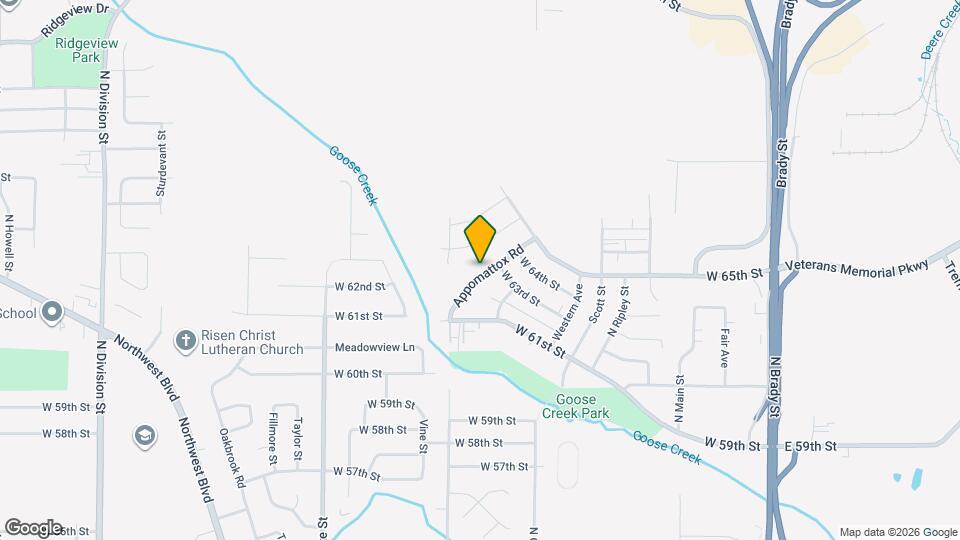 6212 Appomattox Rd Mapa y Detalles de la Ubicación