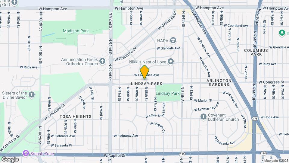 4409 N 88th St Mapa y Detalles de la Ubicación