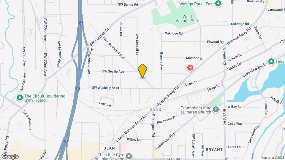 16671 SW Lake Forest Blvd Mapa y Detalles de la Ubicación