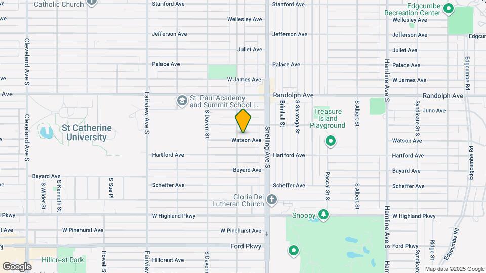 1629 Watson Ave Mapa y Detalles de la Ubicación