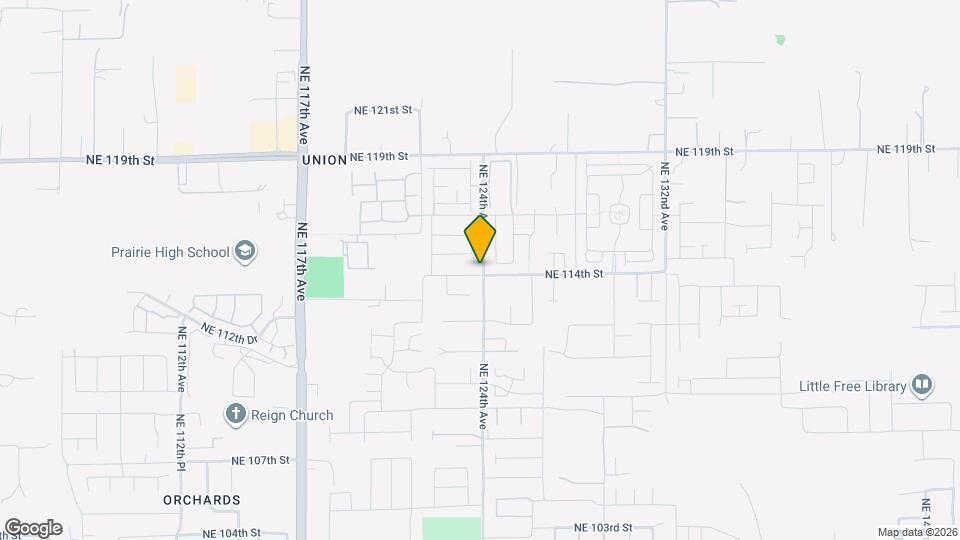 12346 NE 114th St Map and Location Details