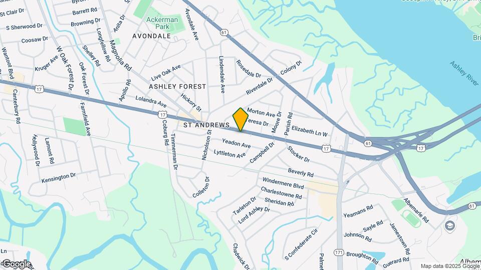679 Savannah Hwy Map and Location Details