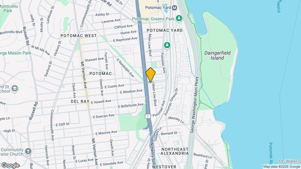 617 E Custis Ave Map and Location Details