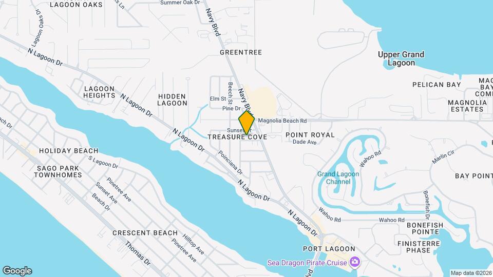 6214 E Azalea Ave Mapa y Detalles de la Ubicación