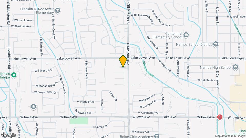 907 Aspen Grove St Map and Location Details