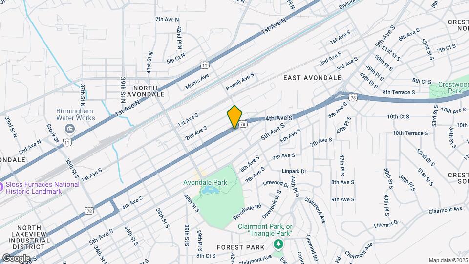 4269 3rd Ave S Map and Location Details