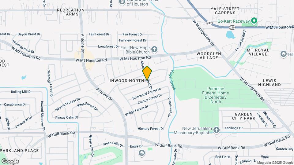 5503 Canyon Forest Dr Map and Location Details