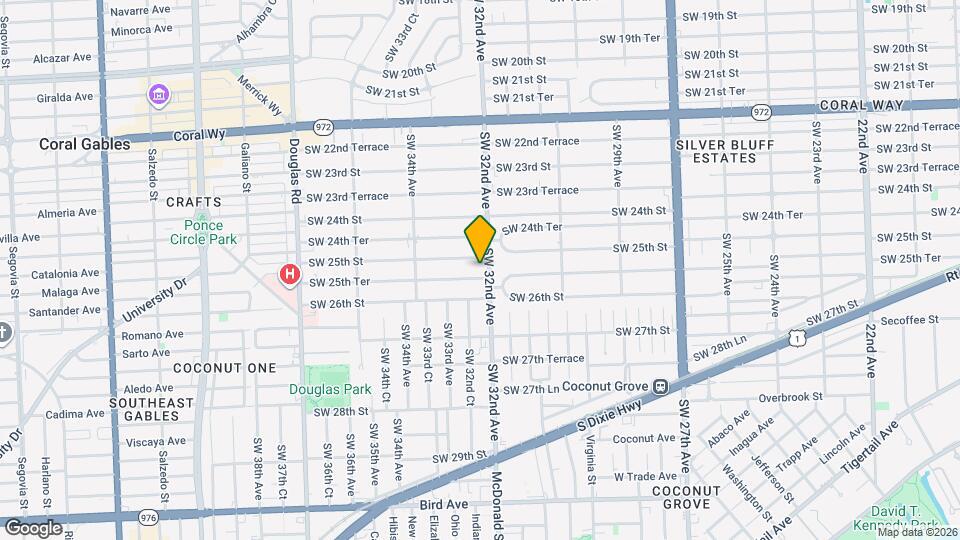 3219 SW 25th Ter Map and Location Details