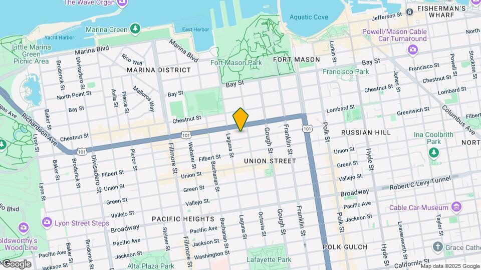1832 Greenwich St Map and Location Details