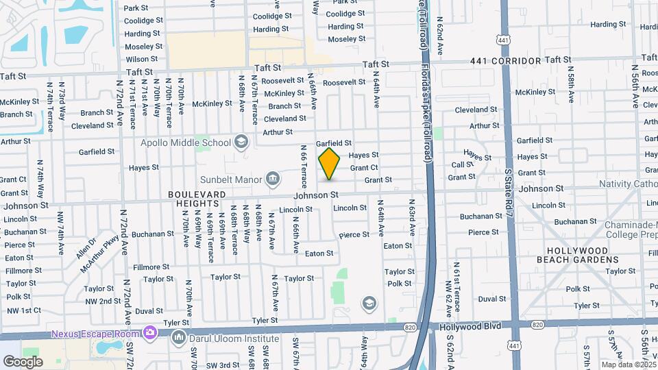 6580 Grant St Map and Location Details