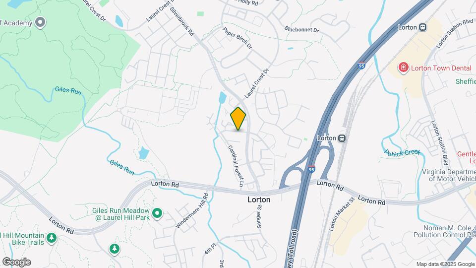 8311 Bluebird Way Map and Location Details