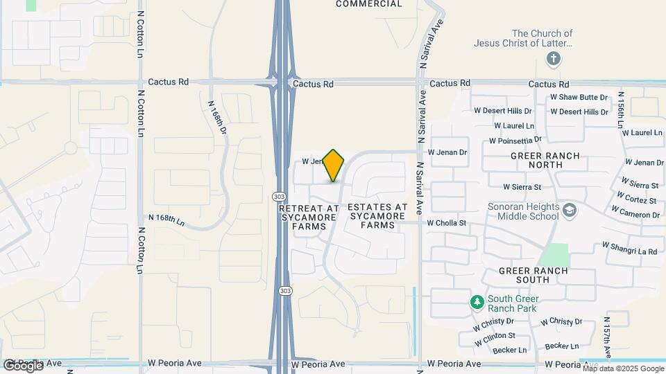 16541 W Sierra St Map and Location Details