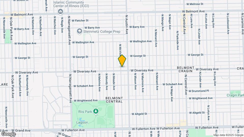 2807 N McVicker Ave Map and Location Details