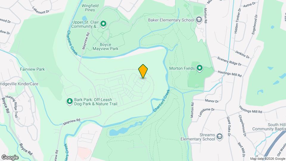 2120 Westcott Ln Map and Location Details