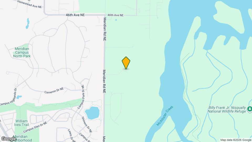 4128 Meridian Rd NE Map and Location Details