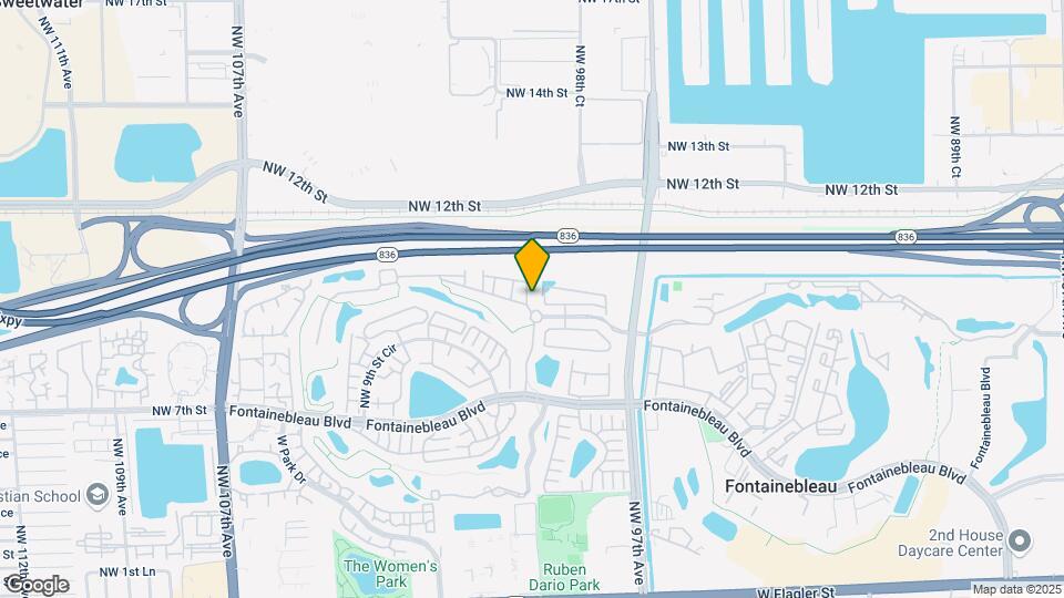 1007 NW 99th Ct Map and Location Details