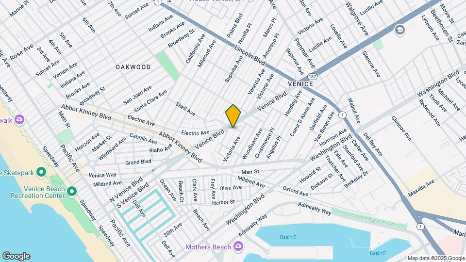 622 Venezia Ave Mapa y Detalles de la Ubicación