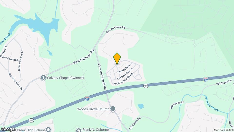 5181 Apple Grove Rd NE Map and Location Details