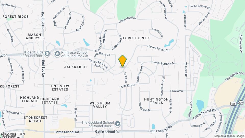 3700 Harvey Penick Dr Map and Location Details