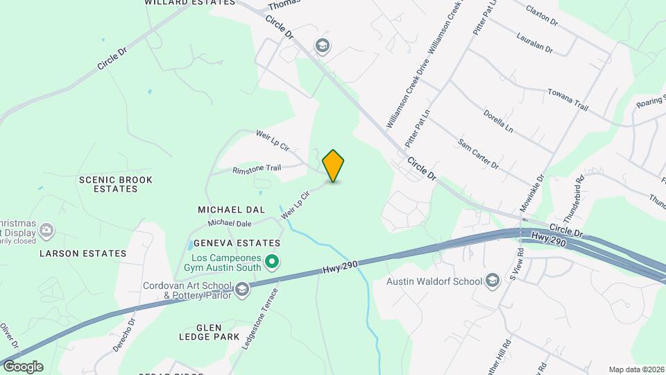 9848 Weir Lp Cir Map and Location Details