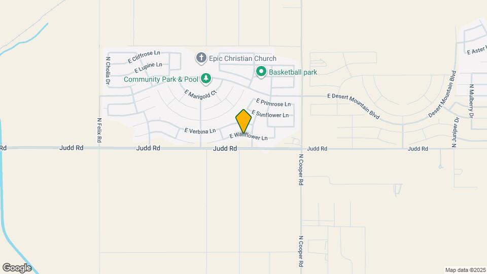 11323 E Wallflower Ln Map and Location Details