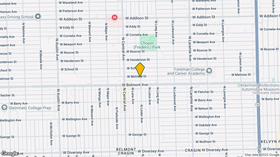 3224 N Linder Ave Map and Location Details