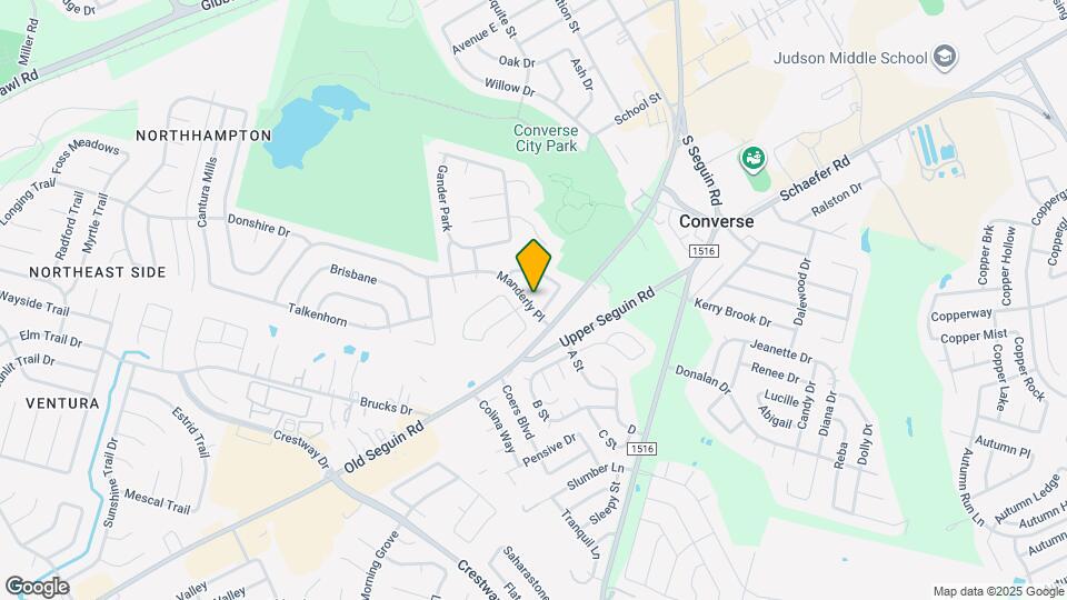 8423 Manderly Pl Map and Location Details