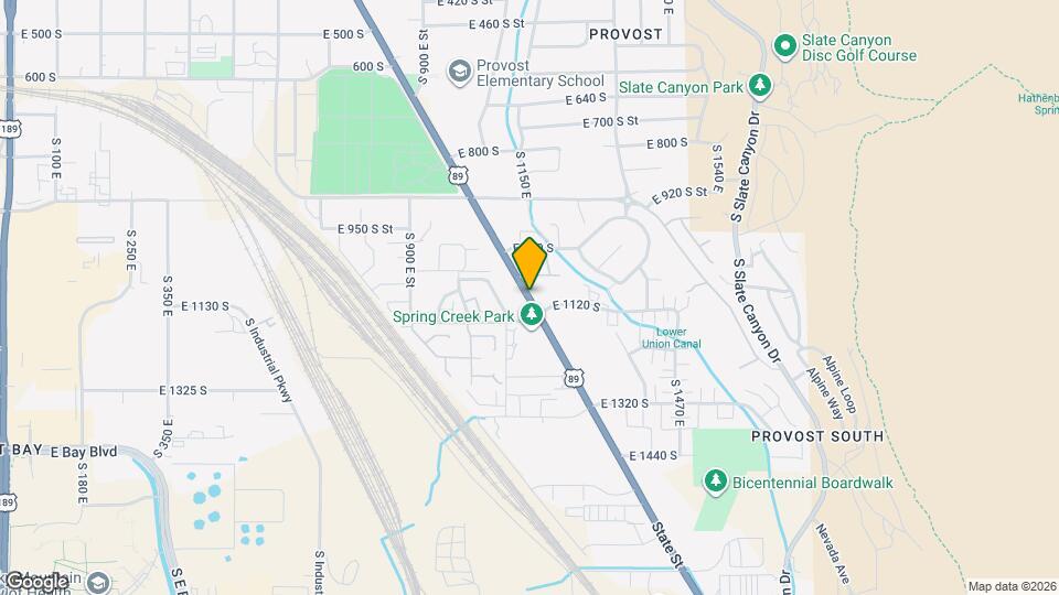 1055 S St Map and Location Details